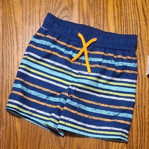 Wave Zone NWT Striped Kids Swim Shorts 24 Months